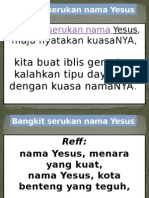 Bangkit Serukan Nama Yesus