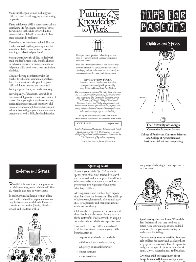 Managing Childhood Stress Effectively | PDF | Temperament ...