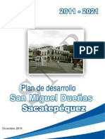 Plan de Desarrollo San Miguel Dueñas Sacatepéquez