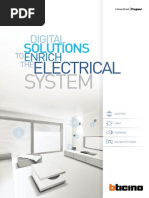 Home Automation - Bticino My Home Digital Solutions