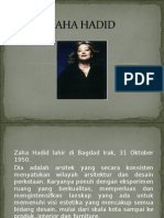 Biografi ZAHA HADID