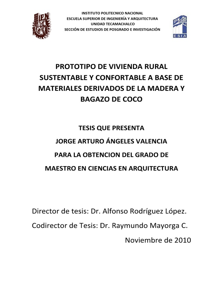 Prototipo de Vivienda Rural | PDF | Clima | Sociedad
