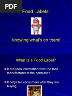 Food Labels