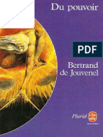 Du Pouvoir - Bertrand de Jouvenel