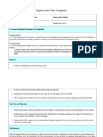 Digital Unit Plan Template