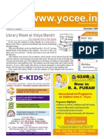 YOCee Newsletter Dec 09