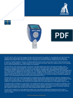 DFT440 Dry Coating Thickness Meter