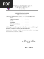 Surat Permohonan Domisili Sekolah