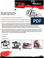 DMR V12 Pedal Maintenance