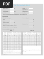 Elevator Load and Power Calculations | PDF | Elevator | Vehicles