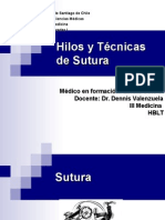 Hilos y Técnicas de Sutura