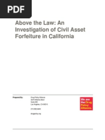 Drug Policy Alliance Above The Law Civil Asset Forfeiture in California PDF