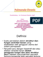 Cor Pulmonale Chronicum