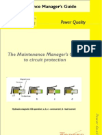 The maintenance manager's guide to circuit protection