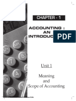 Accounting an Introduction