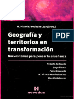 Geografía y Territorios en Transformación.