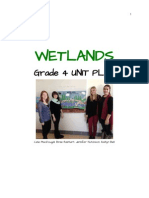 Wetlands: Grade 4 Unit Plan
