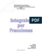 Integración Mediante Fracciones Parciales