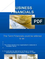  Business Financials