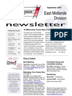 CDG East Midlands Newsletter September 2007