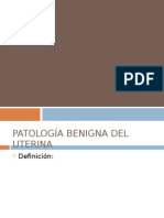 Patologia Benigna Del Utero