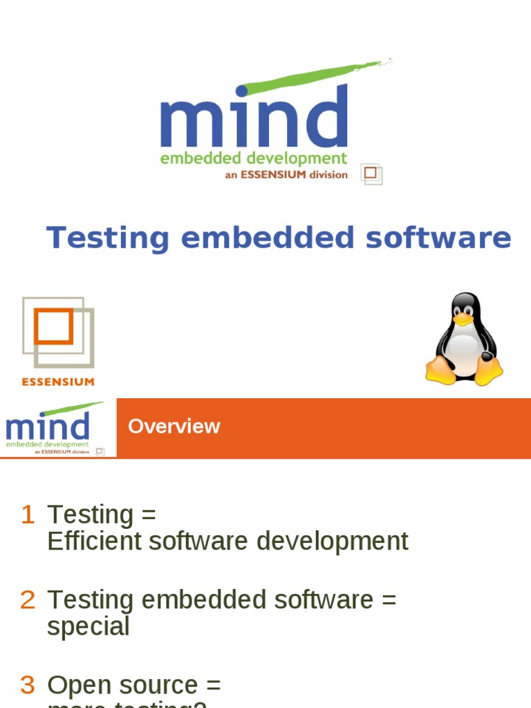 Embedded Software Testing | PDF | Unit Testing | Embedded System