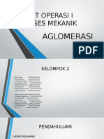 Unit Operasi I - Aglomerasi