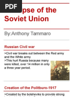 USSR Timeline: Key Historical Events | PDF | Soviet Union | World Politics