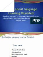 Beliefs about Language Learning Revisited