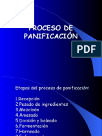 Proceso Panificación