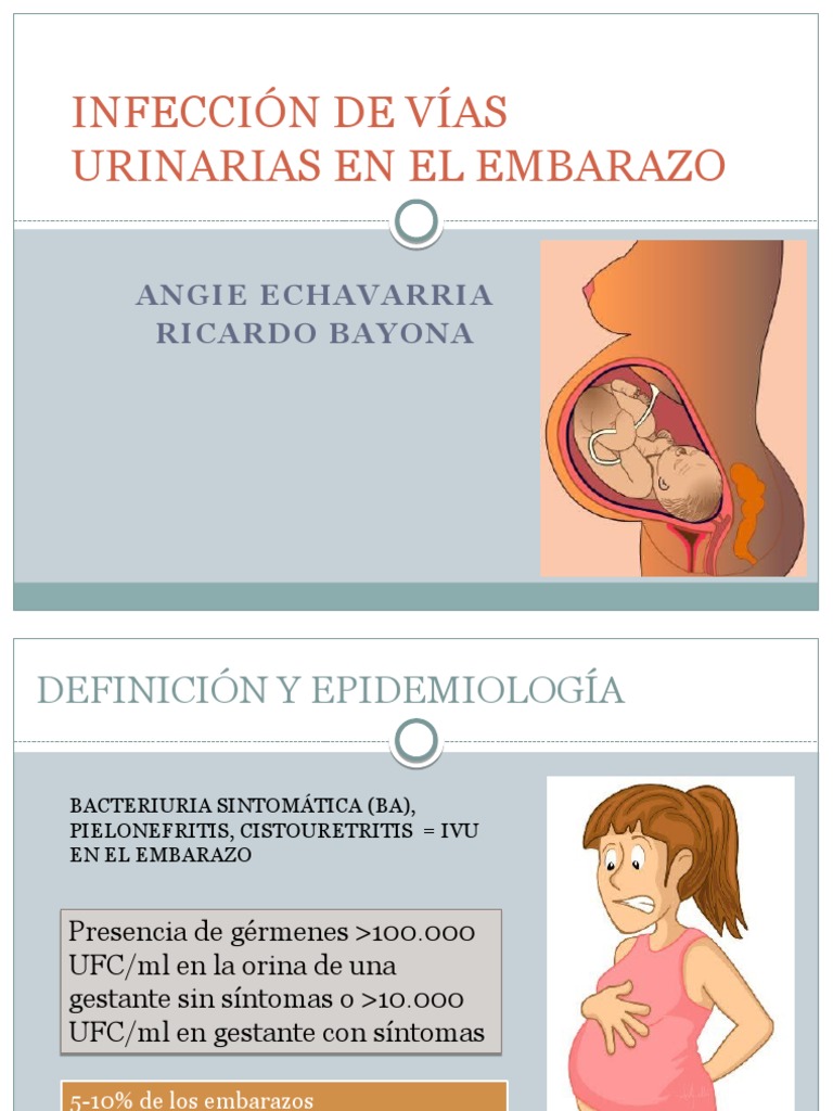 Infección de Vías Urinarias en El Embarazo (1) | Infección del tracto