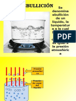 Ebullicion de Solventes Organicos