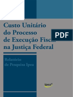 Pesquisa Ipea Cnj Custo Execucao Fiscal