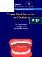 Tissue Fluid Formation and Oedema: Dr. Kevin West