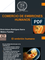Comercio de Embriones Humanos