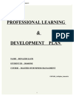Professional Learning & Development Plan