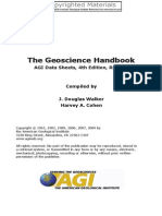 Geoscience Handbook