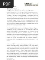 Press Release Running the Sahara Feb2010
