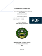 Seminar On Literature: Presented To Fulfill The Requirement of The Task of SOL Subject Guided by