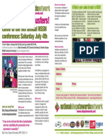 Updated NSSN Conference Leaflet