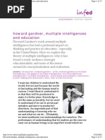 Download Howard Gardner Multiple Intelligences and Education by azlantaher SN26256320 doc pdf
