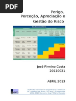 Perceção e Gestão de Risco