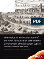 The evolution and exploitation of the Avon flood plain at Bath and the development of the southern suburb