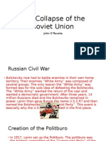 Collapse of Soviet Union 1