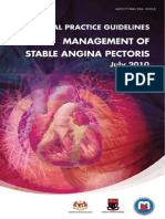 CPG 2010 Management of Stable Angina Pectoris