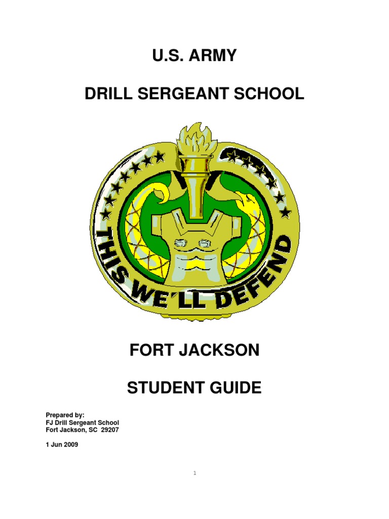 u.s. Army Drill Sergeant School Drill Instructor Sergeant