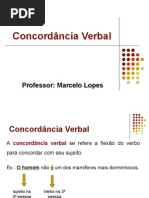 Concordância Verbal