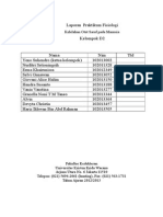 Laporan Praktikum Fisiologi Blok 5