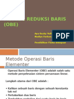 Metode Eliminasi Gauss 