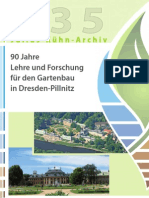 90 Jahre Lehre und Forschung für den Gartenbau in Dresden-Pillnitz